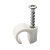CABLE CLIPS WITH SCREW – 14-18MM