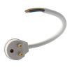 LAMP PLUG WITH 15CM CABLE – EARTHED